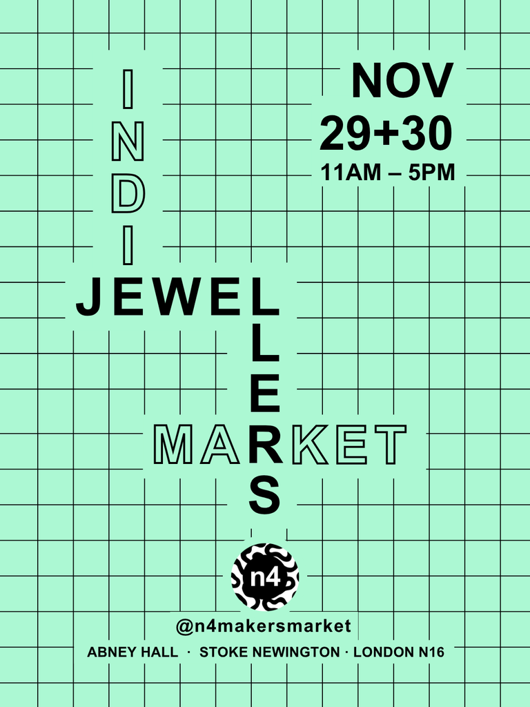 Indie Jewellers Xmas Market in Stoke Newington / 30th November