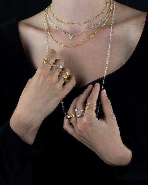 Full of heart chain necklace