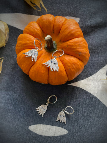 Nine ladies earrings - one of a kind