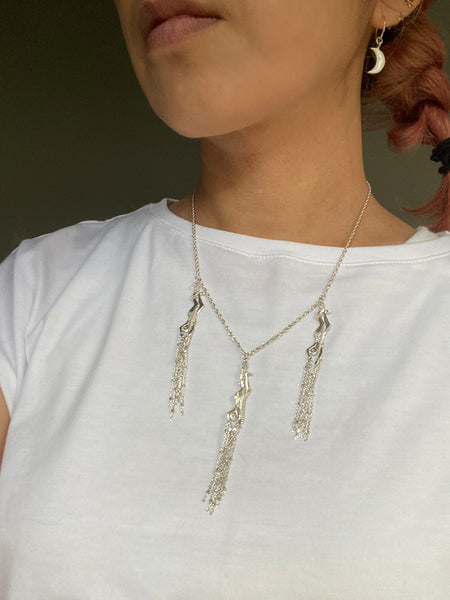 The women of the tower necklace - one of a kind