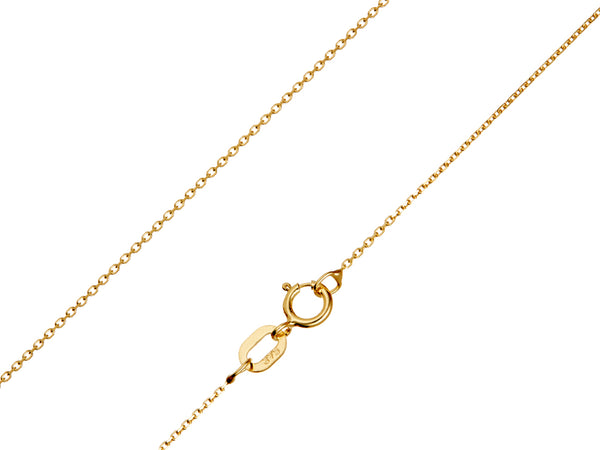 Tiny Heart Necklace 9k Gold
