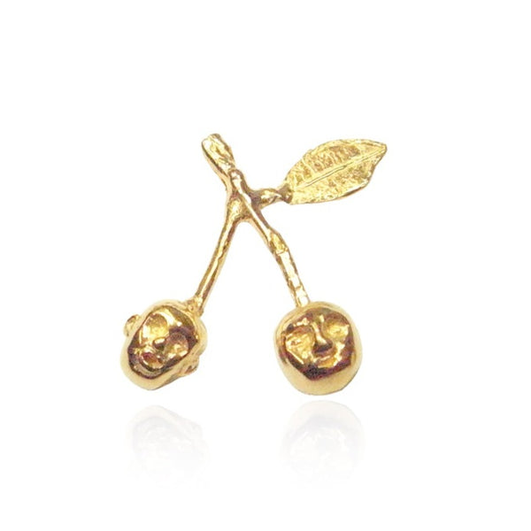 Cherry Brothers Earrings Gold