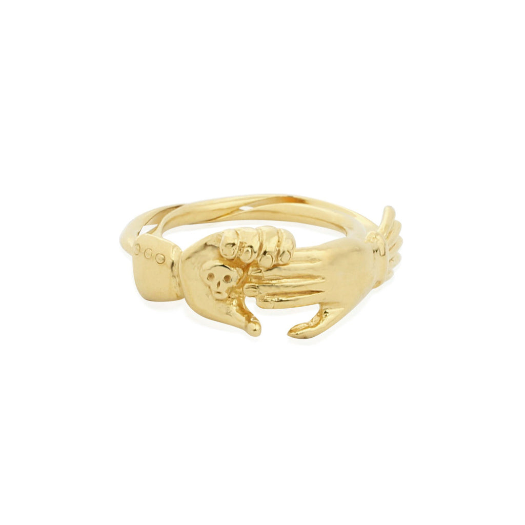 Fede Skull Ring 9k gold