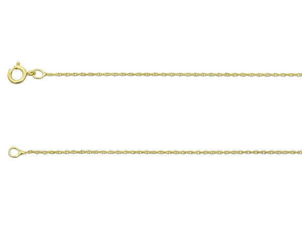 Tiny Heart Necklace 9k Gold
