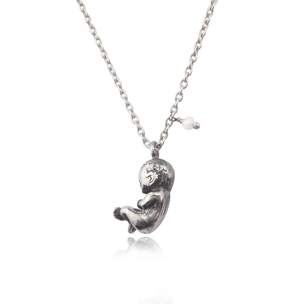MOMOCREATURA Baby Necklace Silver / Gold Vermeil