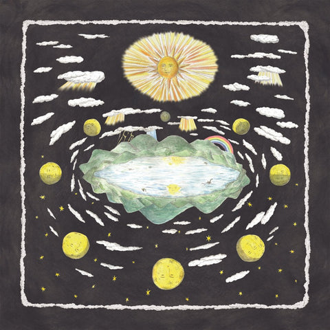 Sun, Moon and Stars Artwork - Giclee Print - small