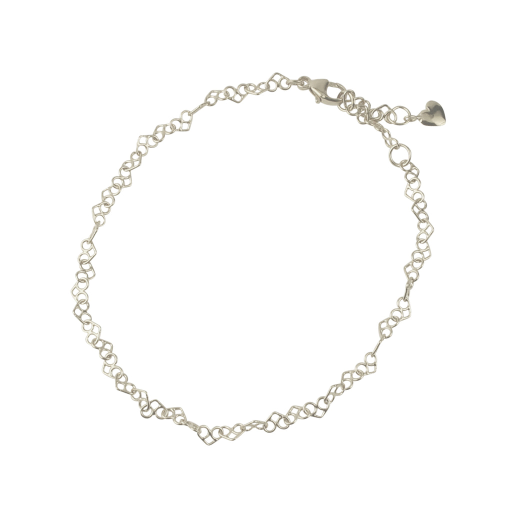 Full of heart chain bracelet