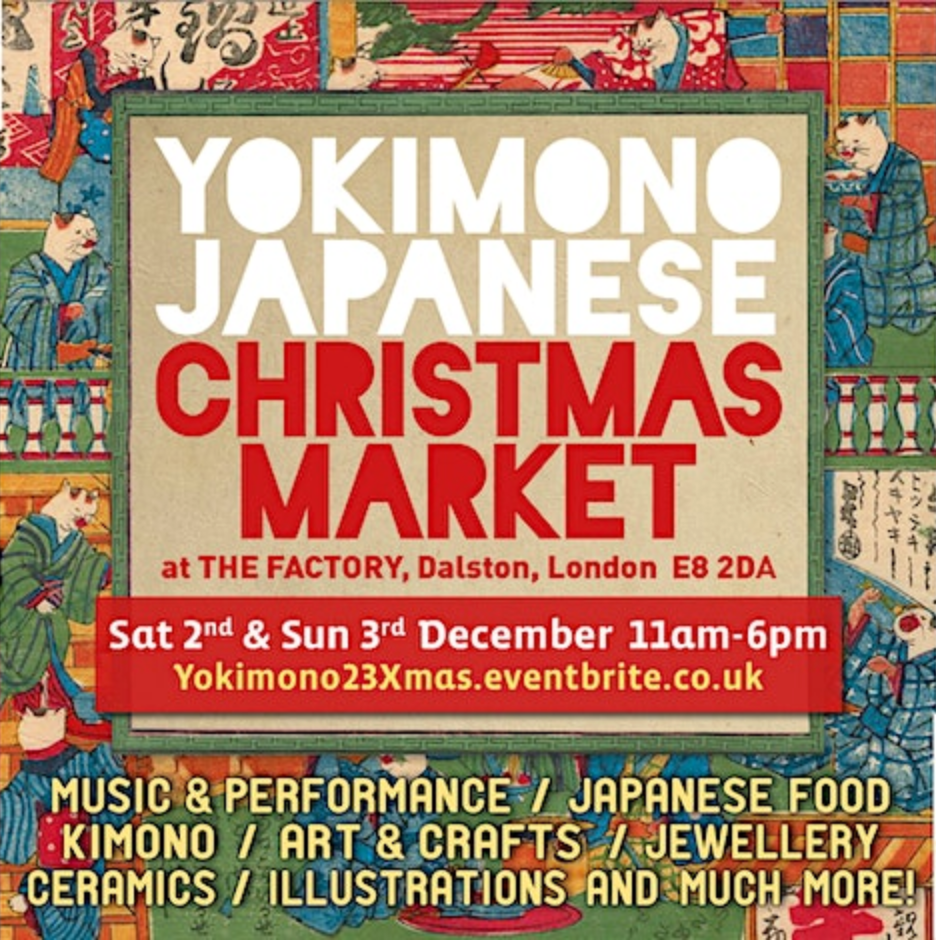 Yokimono Christmas Market 2 & 3  December