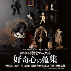 Exhibition in Osaka『好奇心の蒐集』　