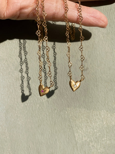 Full of heart necklace - ready to ship