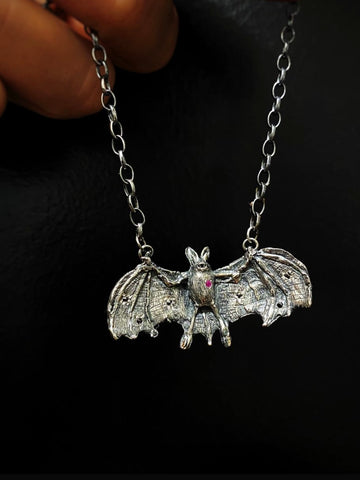 Bat necklace