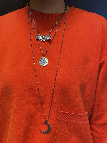 Bat necklace