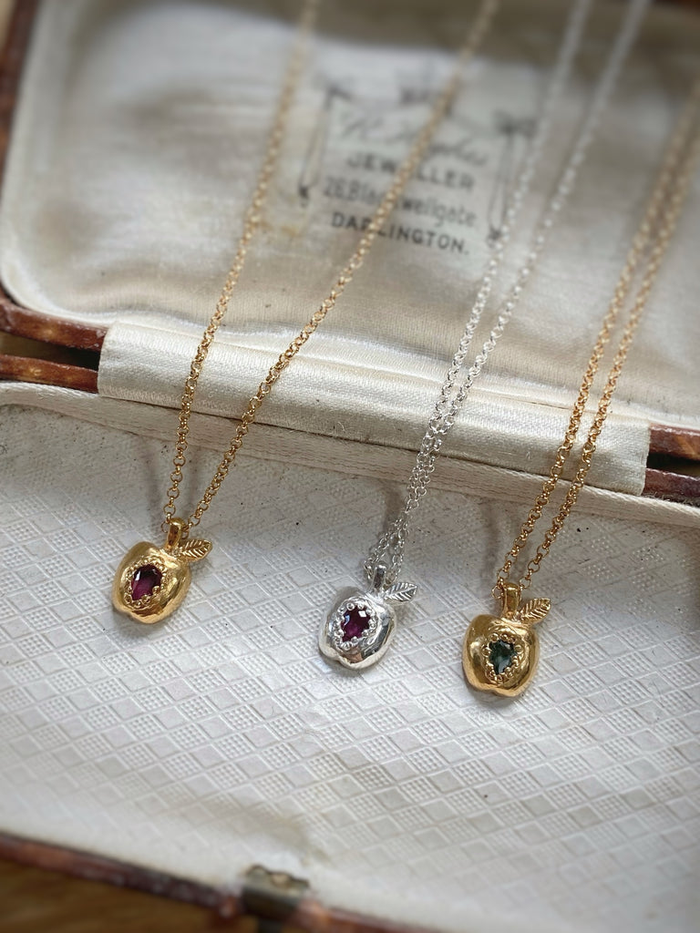 Apple necklace - ready to ship