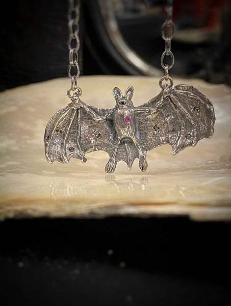 Bat necklace
