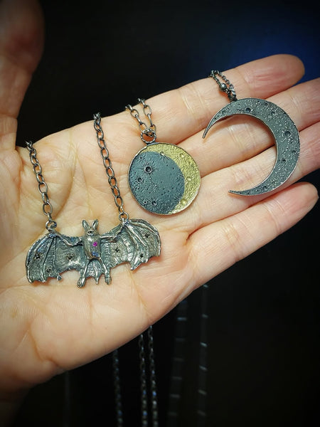 Bat necklace