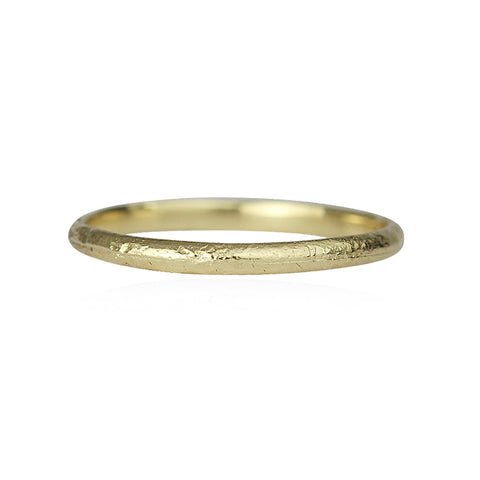 Rustic half round ring 2mm