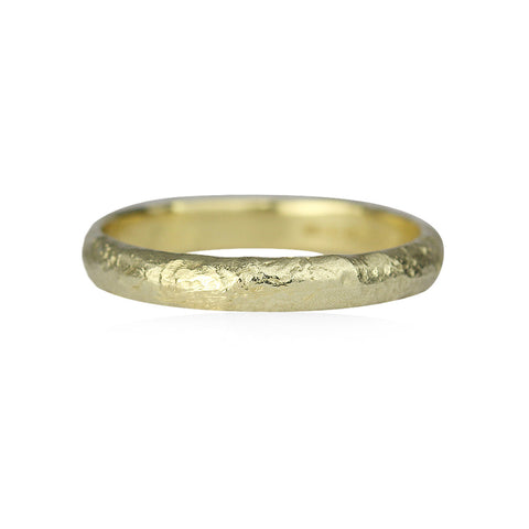 Rustic half round ring 3mm