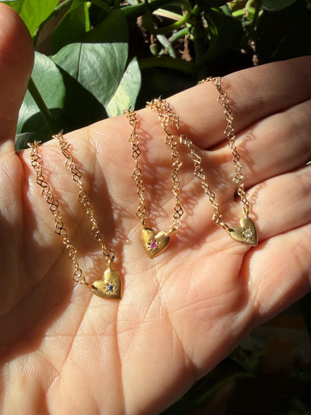 Full of heart necklace - ready to ship