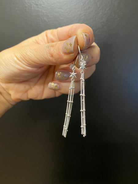 Shooting star earrings