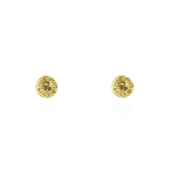 Mini moon disc studs