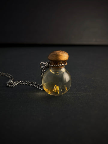 Alchemist's Flask - Sun elixir (Flask only- chain sold separately)