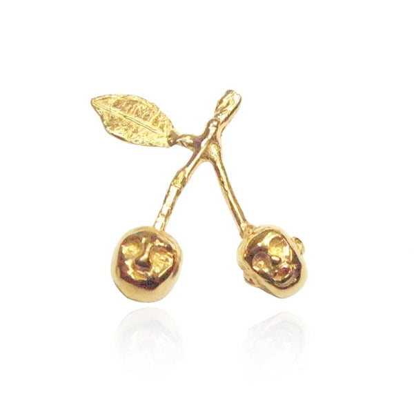 Cherry Brothers Earrings Gold