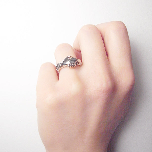 fede gimmel ring skull