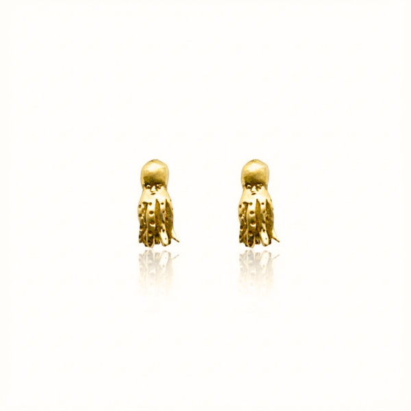 Octopus Stud Earrings