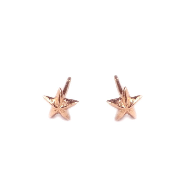 Tiny Star Stud Earrings