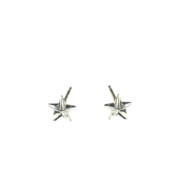 Tiny Star Stud Earrings