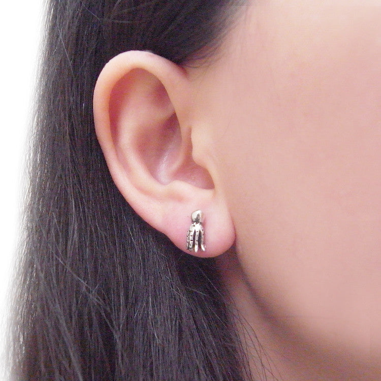 Octopus hot sale stud earrings