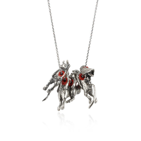 Hole in Heart All Stars Necklace