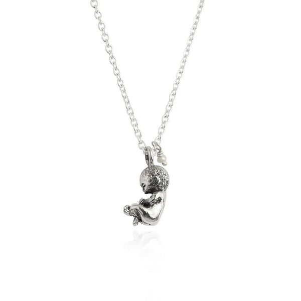 MOMOCREATURA Baby Necklace Silver / Gold Vermeil