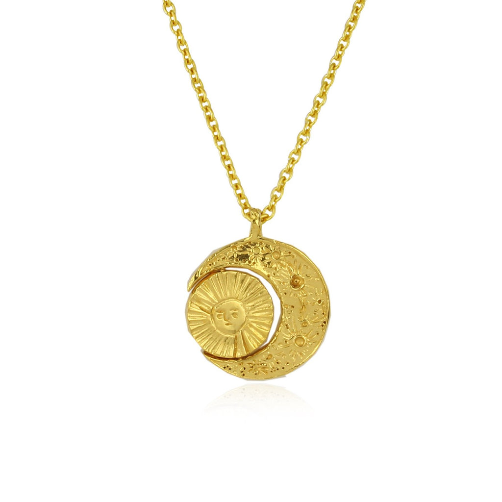 Sun moon deals necklace