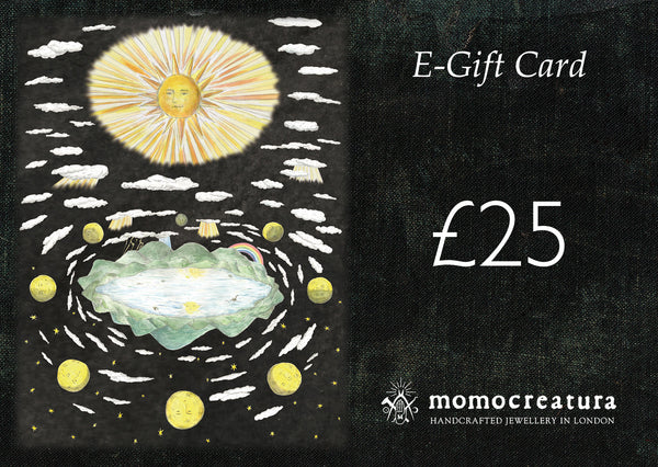 E-Gift Card (Printable)  / Sun, moon, and stars