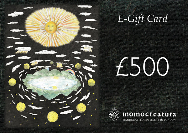 E-Gift Card (Printable)  / Sun, moon, and stars