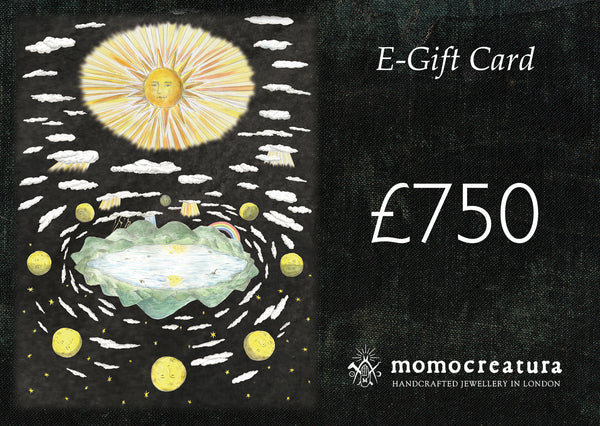 E-Gift Card (Printable)  / Sun, moon, and stars