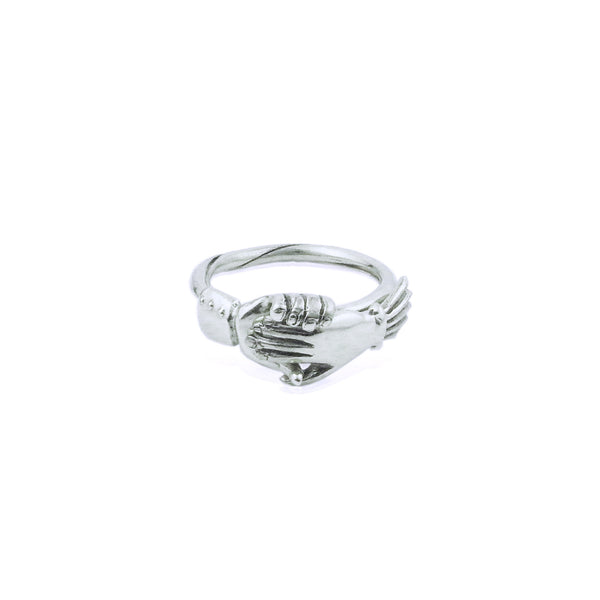 Fede ring silver