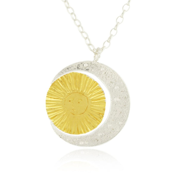 large_crescent_moon_and_sun_long_necklace_silver_gold