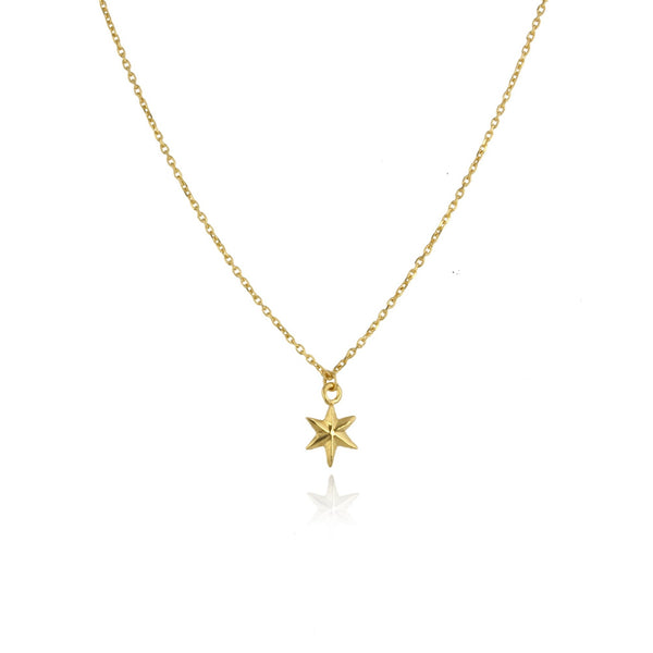 Mini star necklace Gold