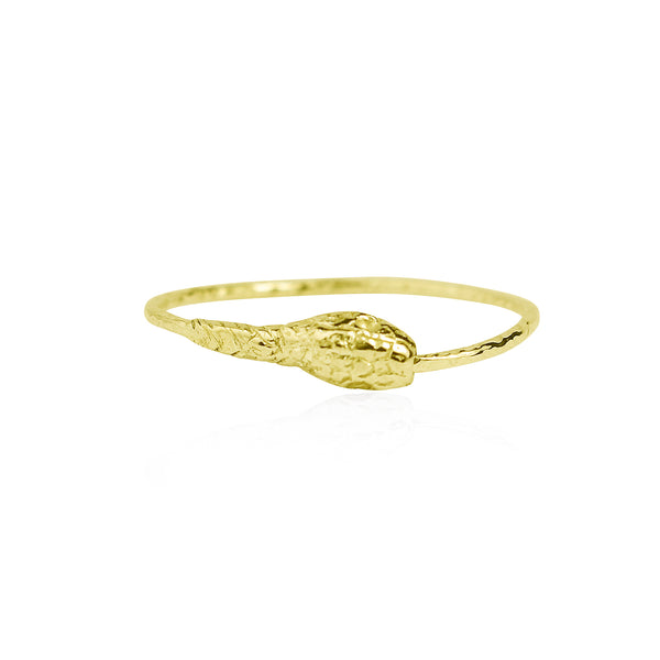 Ouroboros hoop earrings